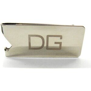 Bottle Opener Stainless Steel Money Clip Cash ID Holder Monogrammed "D.G."